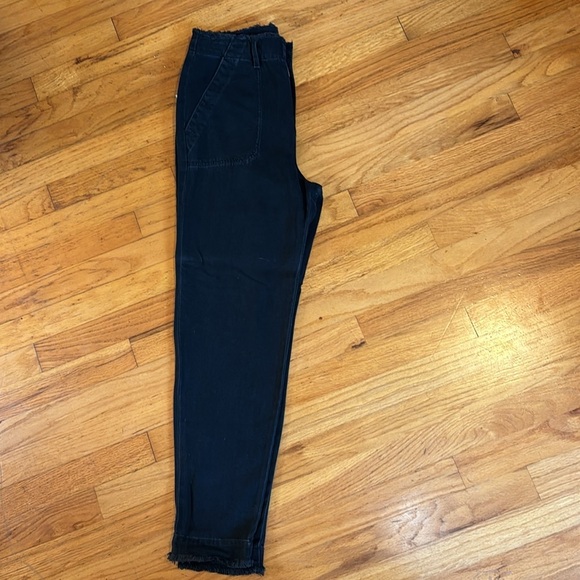 Anthropologie Bella Dahl Dakota Frayed Ankle Trouser Pants - Picture 13 of 13